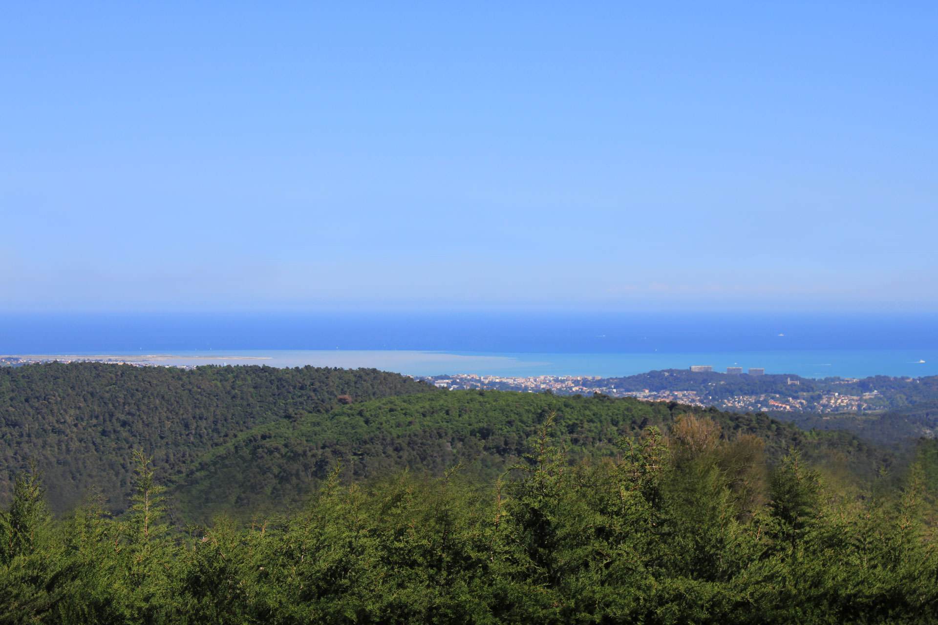 Vue sur mer maison d'hôtes Bleu Azur