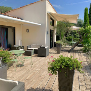 Lodges terrasse Tourrettes sur Loup