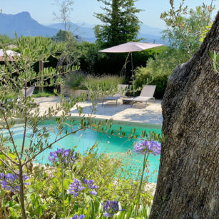 Piscine maison hotes Tourrettes sur Loup